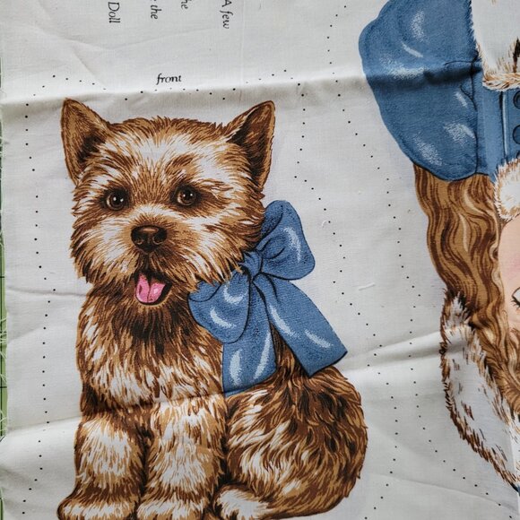 Priscilla and Fluff Oh You Beautiful Doll Cut & Sew VIP Cranston Fabric Cut Out - Picture 5 of 7